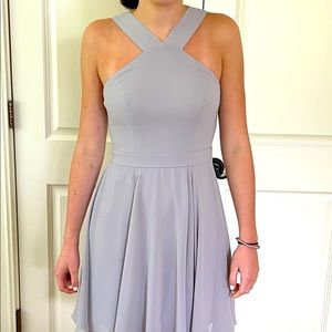 Lulus gray mini dress, size XS.